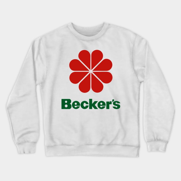 Beckers (T-shirt) Crewneck Sweatshirt by Studio Marimo